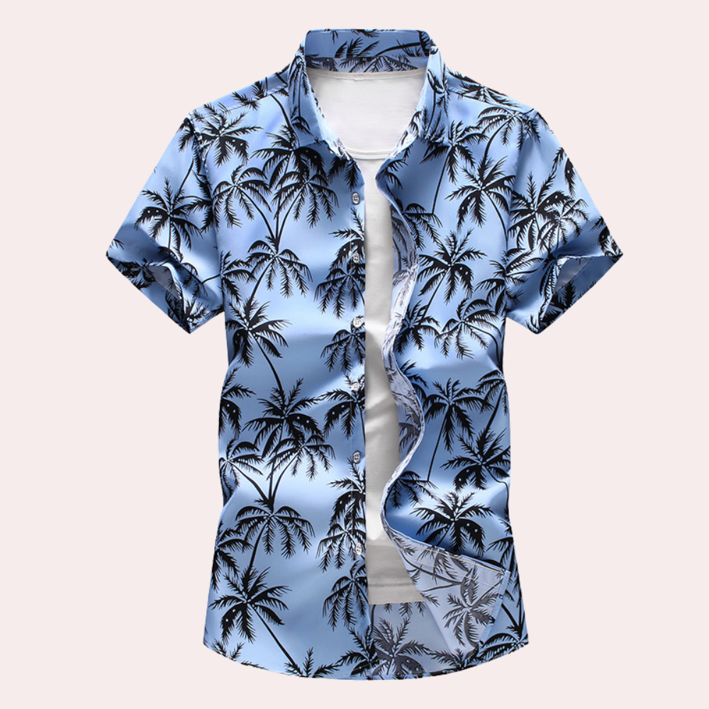 Men's Summer Short Sleeve Hawaiian Shirt