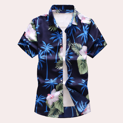 Men's Summer Short Sleeve Hawaiian Shirt