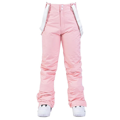 Ski pants Unisex Winter suspender design