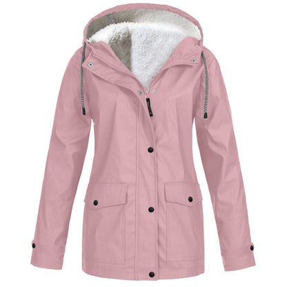 Waterproof Outdoor Jacket Warm Lined