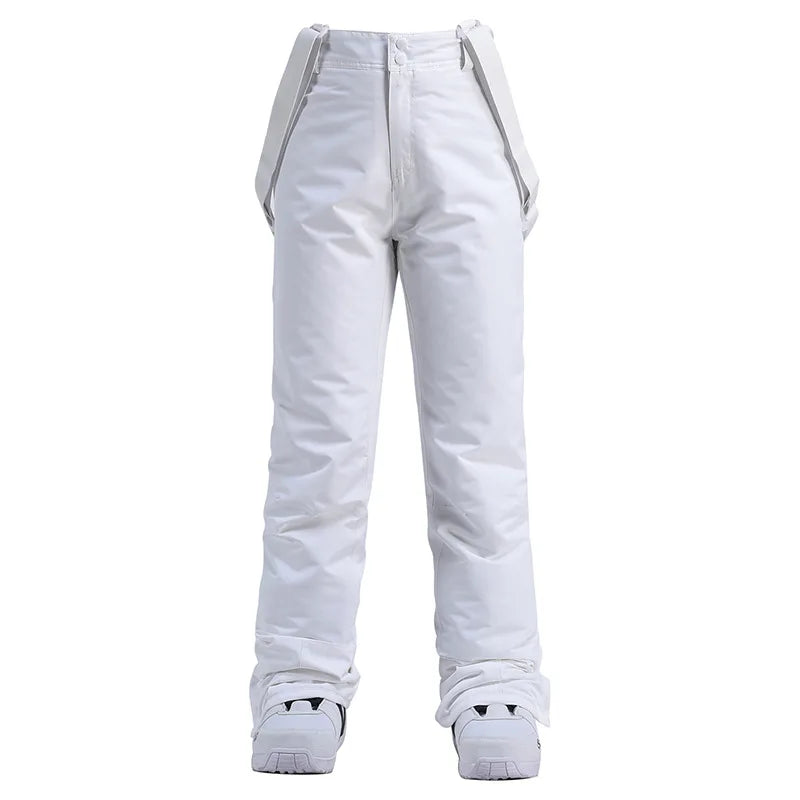 Ski pants Unisex Winter suspender design