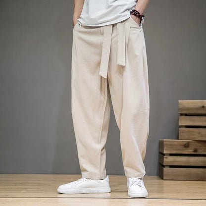 Men's Comfortable Relaxed Fit Trousers