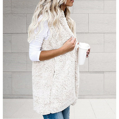 Hooded Sleeveless Sporty Hoodie
