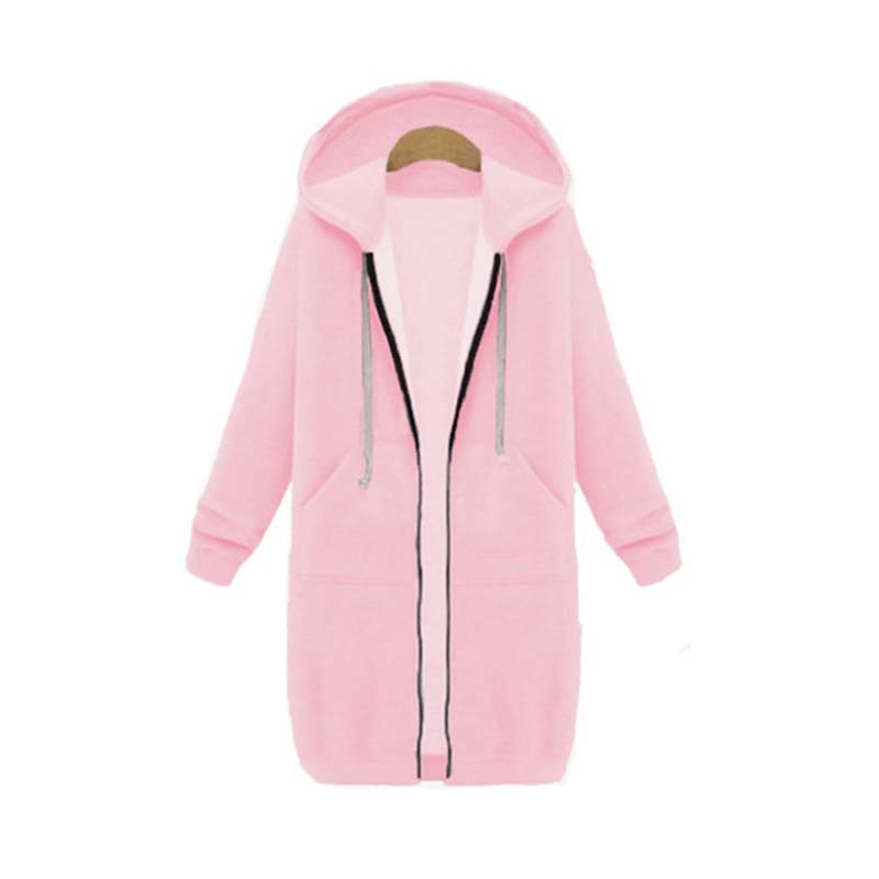 Stylish Women's Long Sweatshirt Design Jacket
