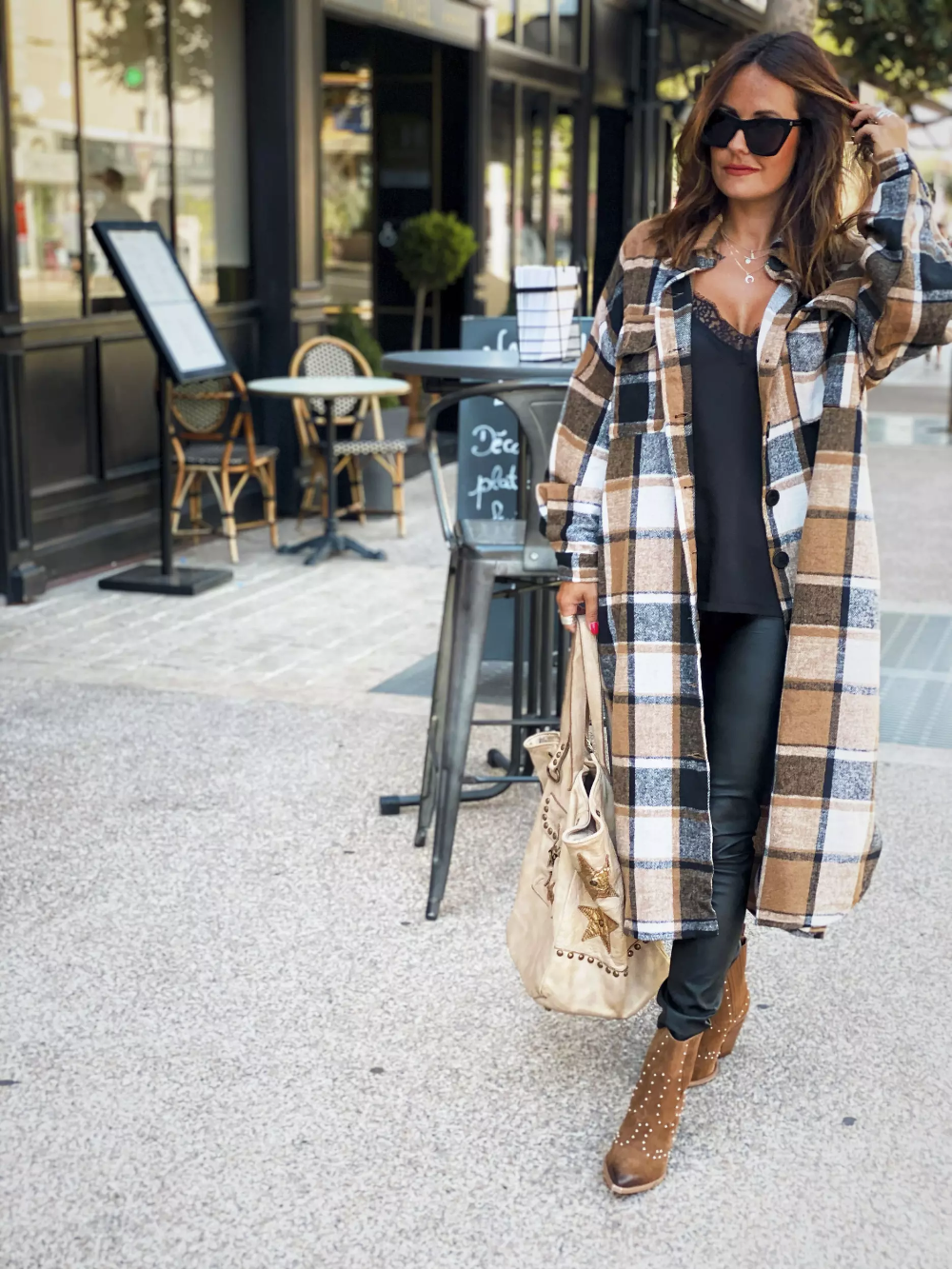 Women's Warm Flannel Carrot Coat