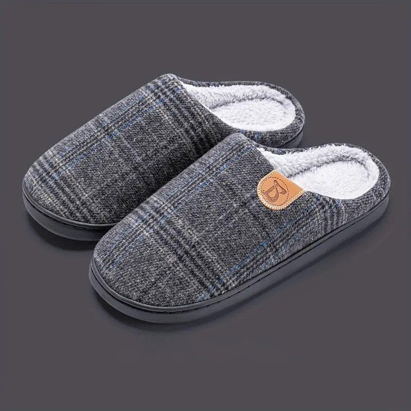 Warm Slippers for Men Winter