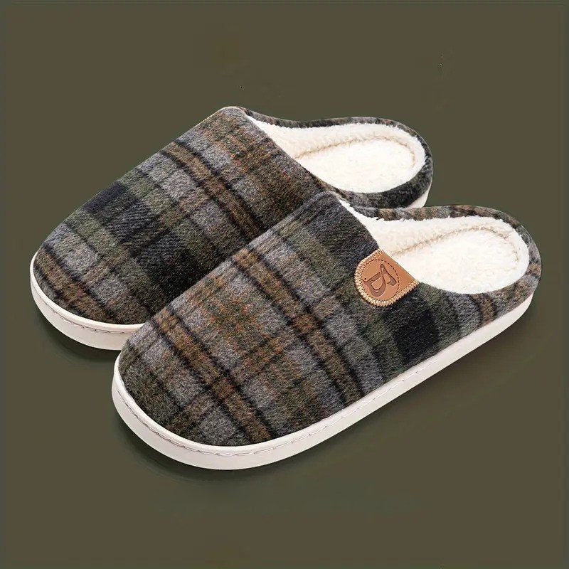 Warm Slippers for Men Winter