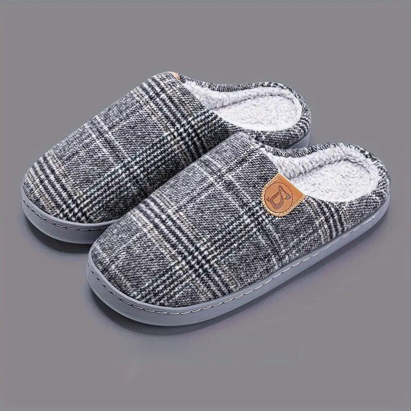 Warm Slippers for Men Winter