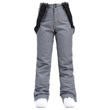 Ski pants Unisex Winter suspender design