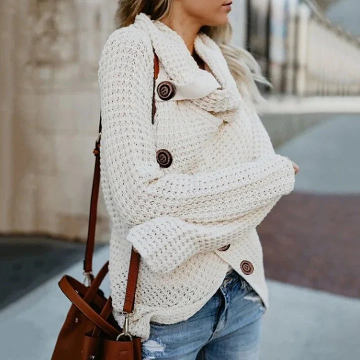 Stylish Turtleneck Asymmetrical Modern Design