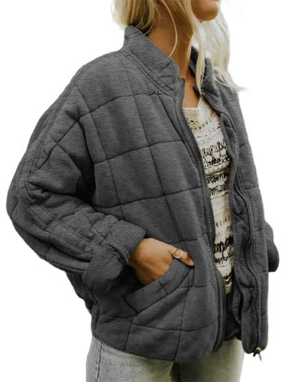 Women's Warm Quilted Autumn Jacket