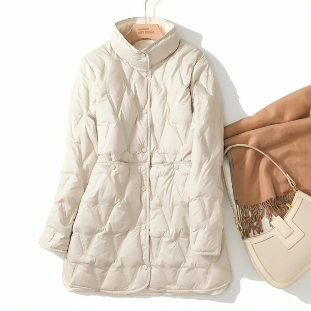 Warm Winter Dress | Padded Women's Coat High-Quality Adjustable With Pockets