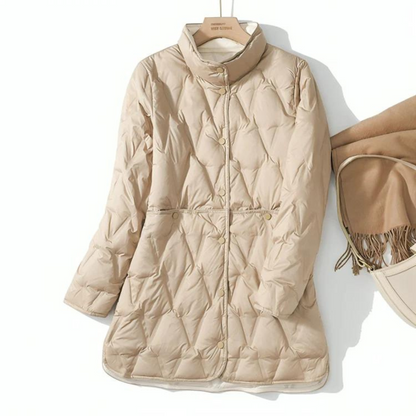Warm Winter Dress | Padded Women's Coat High-Quality Adjustable With Pockets