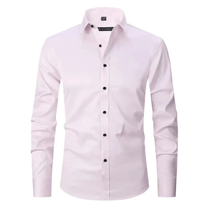 Men's Long-Sleeve Stretch Non-Iron Shirt