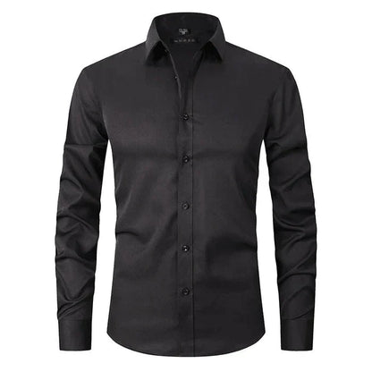 Men's Long-Sleeve Stretch Non-Iron Shirt
