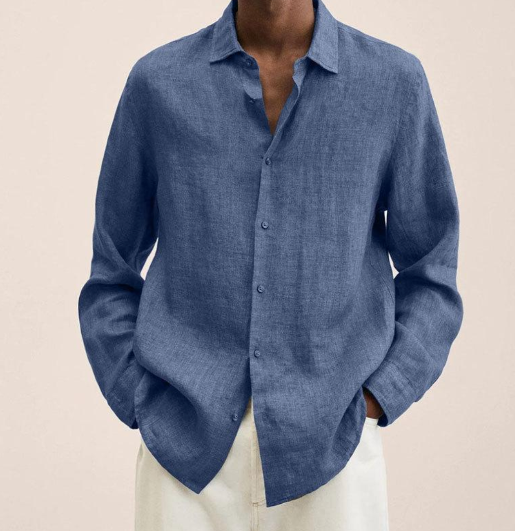 Men's Modern Loose Fit Shirt