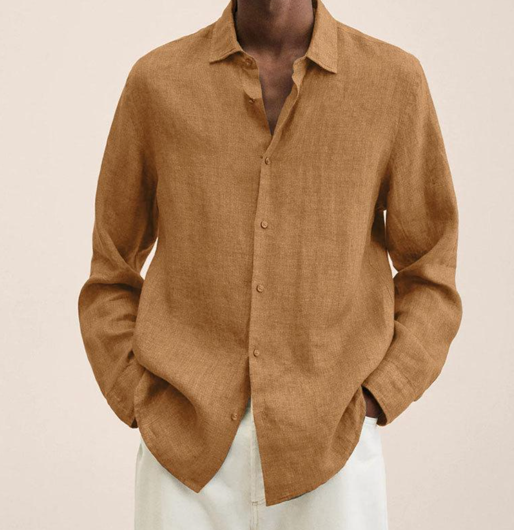 Men's Modern Loose Fit Shirt