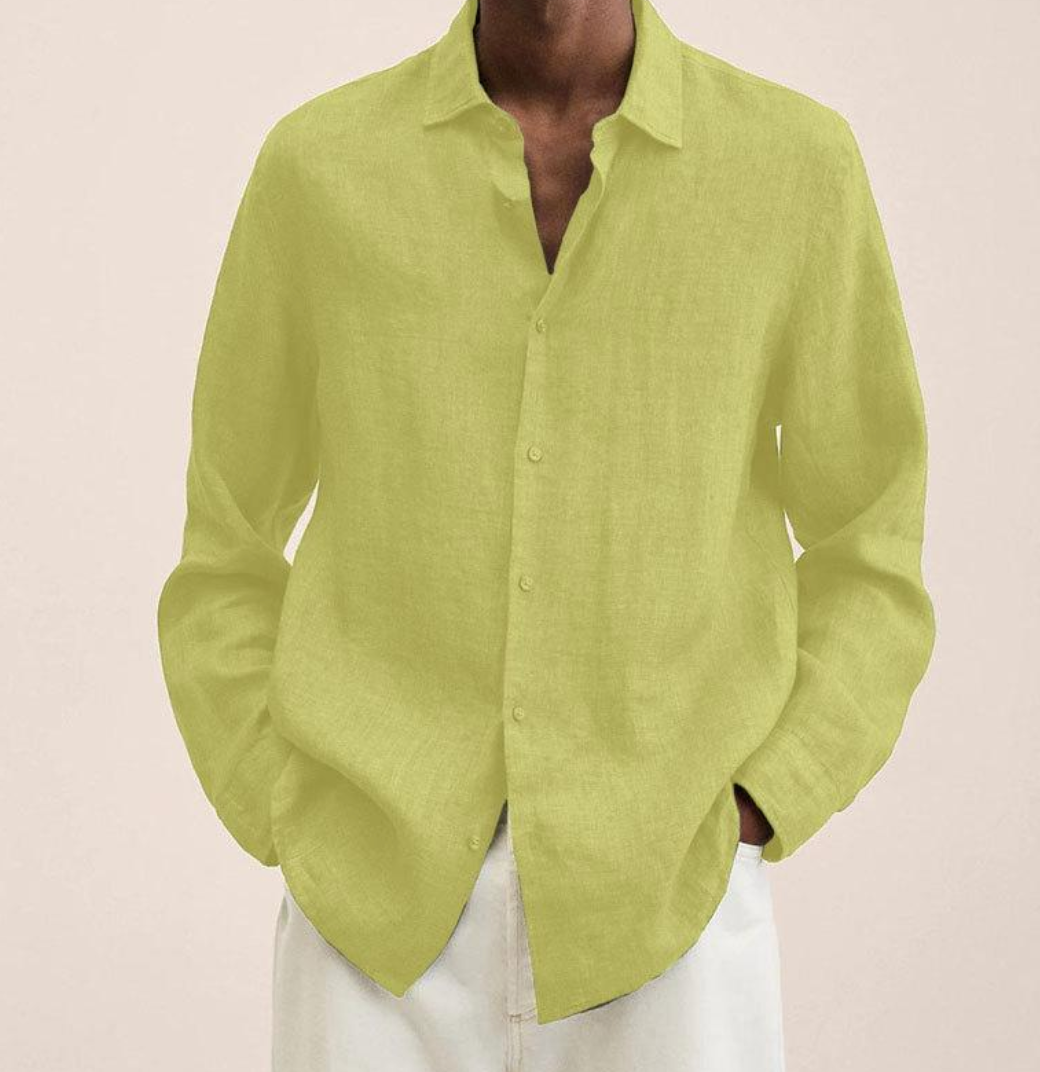 Men's Modern Loose Fit Shirt