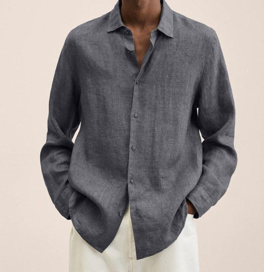 Men's Modern Loose Fit Shirt
