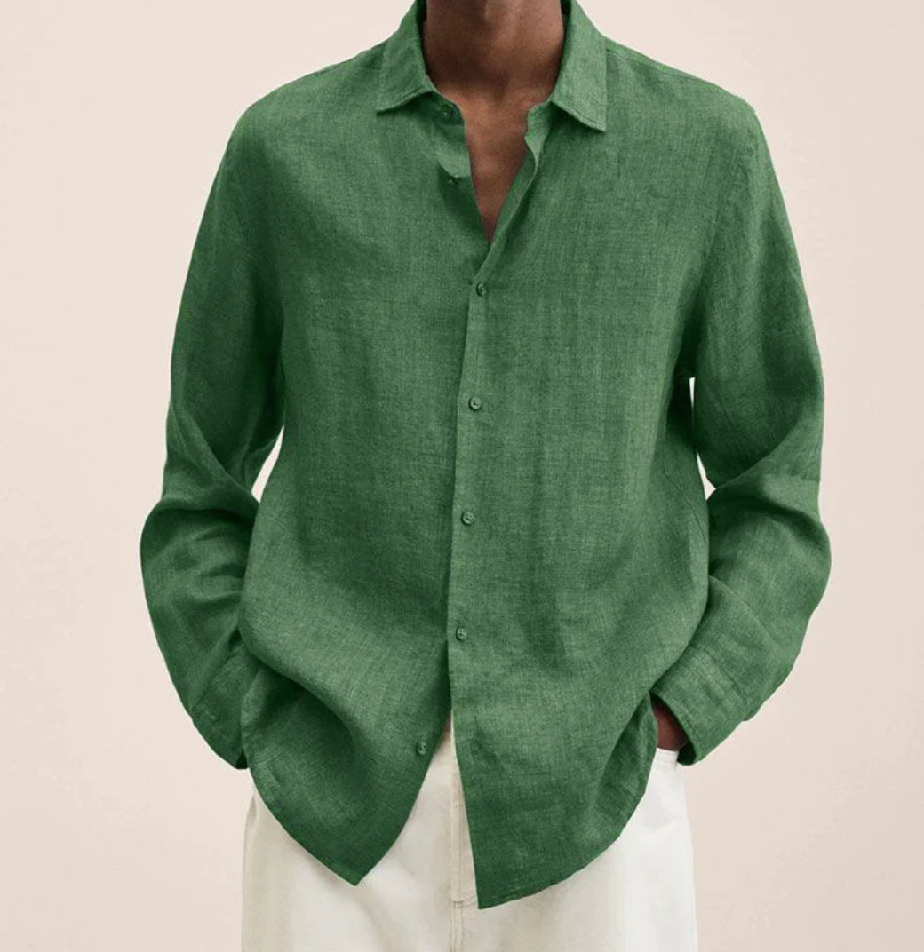 Men's Modern Loose Fit Shirt