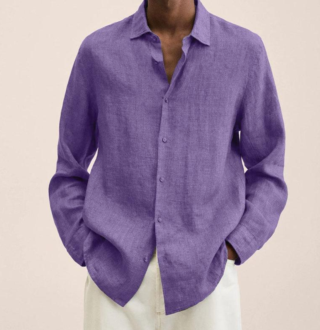 Men's Modern Loose Fit Shirt