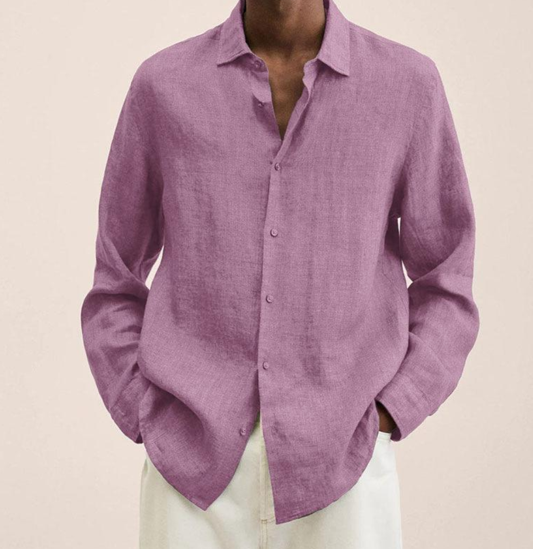 Men's Modern Loose Fit Shirt