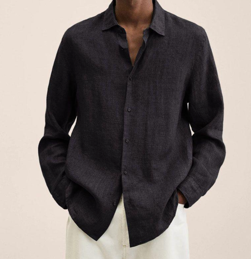 Men's Modern Loose Fit Shirt