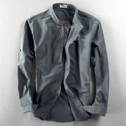 Men's Long Sleeve Classic Japan Style Shirt