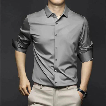 Men's Oxford Shirt Wrinkle-Free Elegant