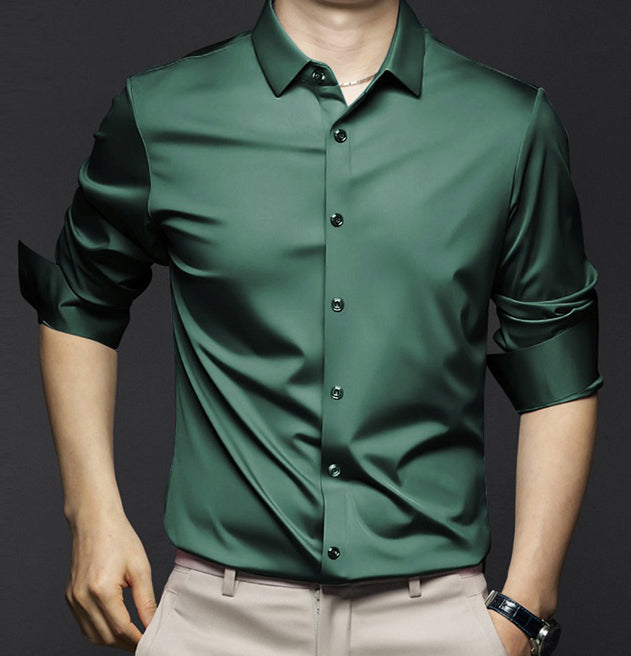 Men's Oxford Shirt Wrinkle-Free Elegant