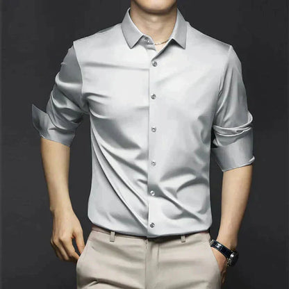 Men's Oxford Shirt Wrinkle-Free Elegant