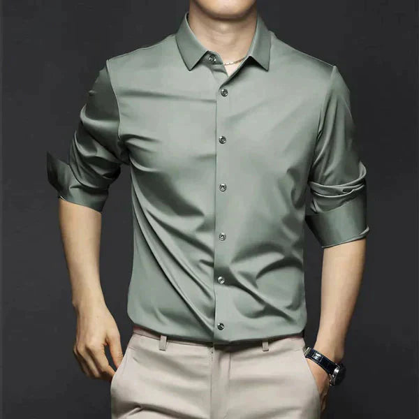 Men's Oxford Shirt Wrinkle-Free Elegant