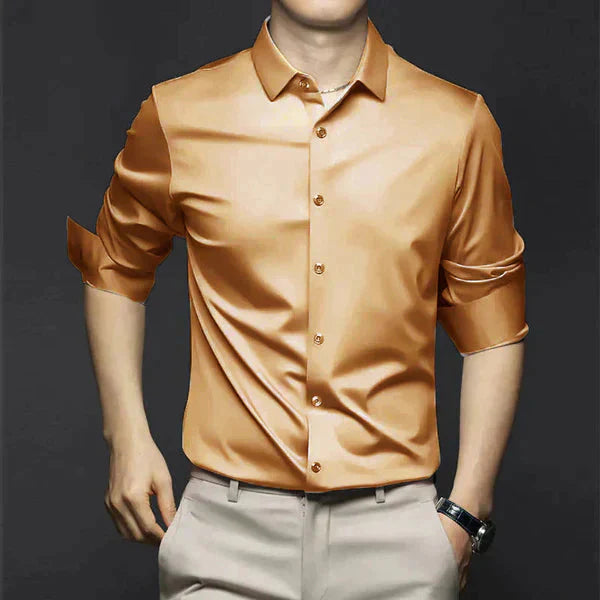 Men's Oxford Shirt Wrinkle-Free Elegant