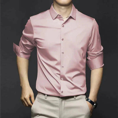 Men's Oxford Shirt Wrinkle-Free Elegant