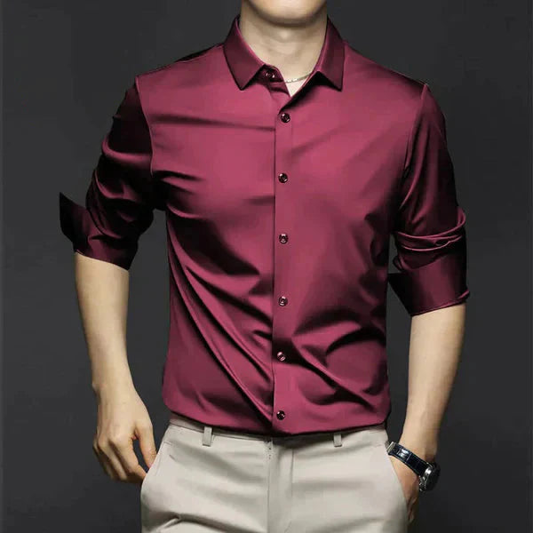 Men's Oxford Shirt Wrinkle-Free Elegant