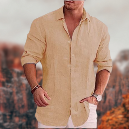 Men's Shirt Casual Long Sleeve Modern