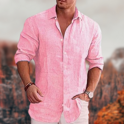 Men's Shirt Casual Long Sleeve Modern