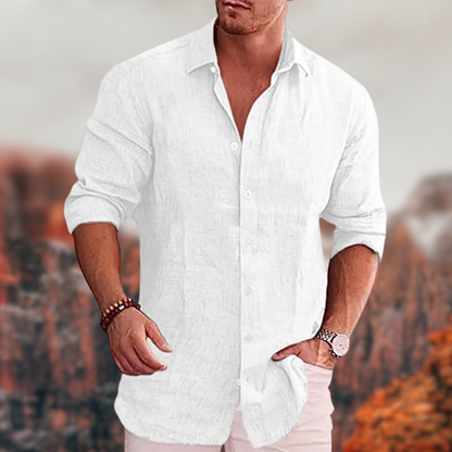Men's Shirt Casual Long Sleeve Modern