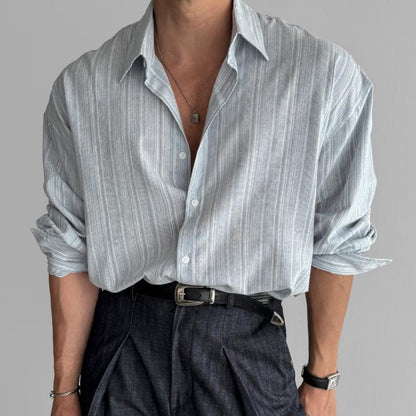 Men's Long-Sleeve Shirt Classic Modern