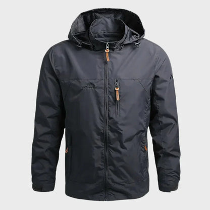 Men's Waterproof Rain Jacket Hooded