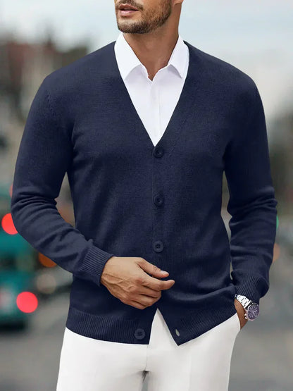 Men's Cardigan Modern Slim Fit