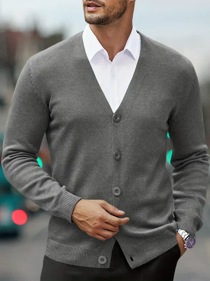 Men's Cardigan Modern Slim Fit
