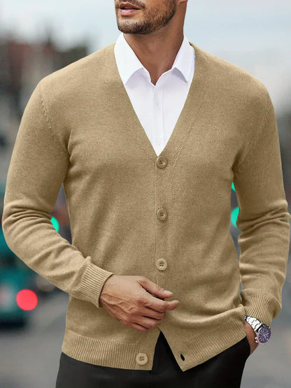 Men's Cardigan Modern Slim Fit