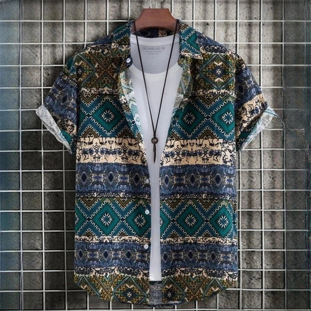 Men's Hawaiian Shirts Retro Style
