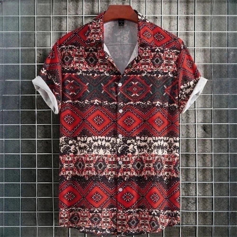 Hawaii Hemden für Männer Retro Style - IdealeKleiden