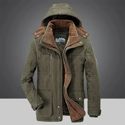 Classic Winter Jacket Warm Coat Women's Hooded
