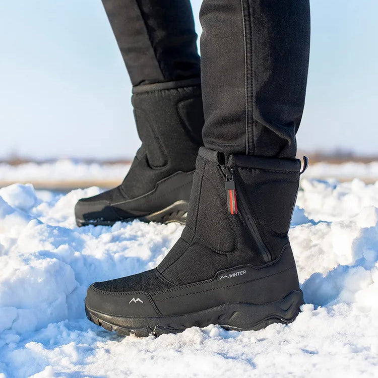 Water-Resistant Women's Snow Boots, Mid-High, Non-Slip
