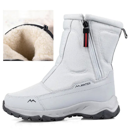 Water-Resistant Women's Snow Boots, Mid-High, Non-Slip