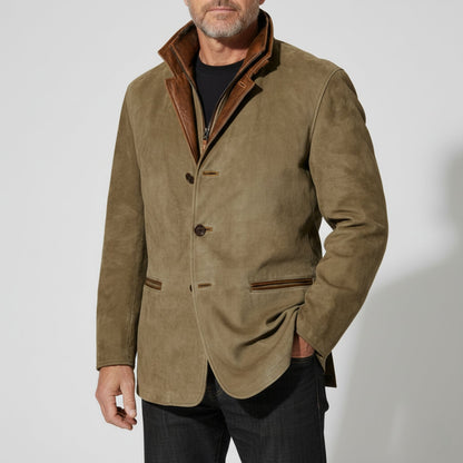Stylish Leather Jacket - Casual and Elegant