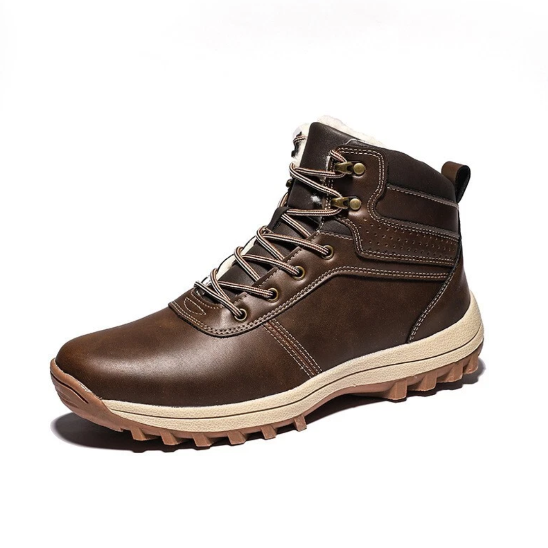 Hiking Boots Warm Plush Lining Waterproof